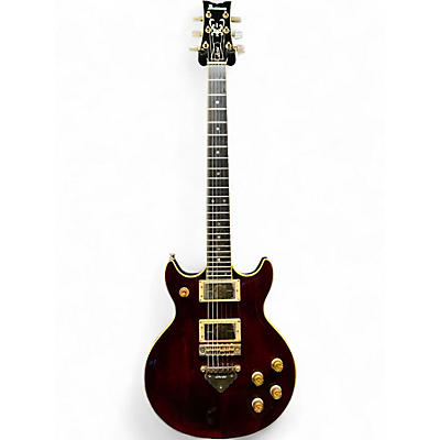Vintage 1978 Ibanez Artist Series Trans Crimson Red Solid Body Electric Guitar