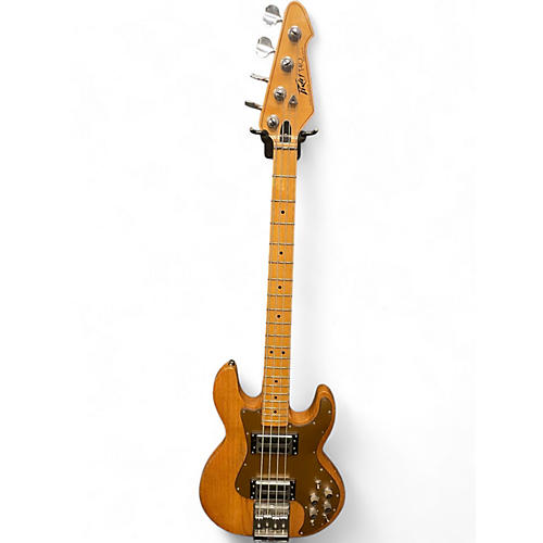Vintage 1978 Peavey T40 Natural Electric Bass Guitar Natural
