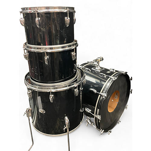 Vintage 1978 Slingerland 4 Piece Kit BLACK Drum Kit BLACK