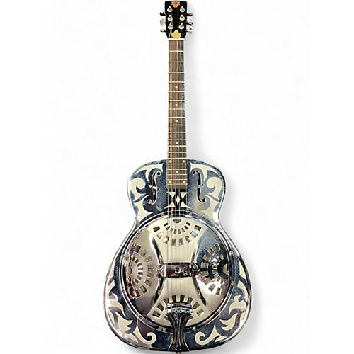 Vintage 1979 Dobro Model 33H Chrome Resonator Guitar Chrome