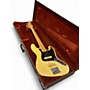 Vintage 1979 Fender 1974 American Vintage Jazz Bass Yellow Electric Bass Guitar Yellow