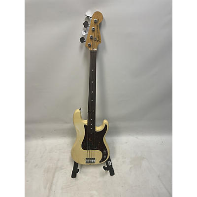 Fender Vintage 1979 Fender 1979 Precision Bass Olympic White Electric Bass Guitar