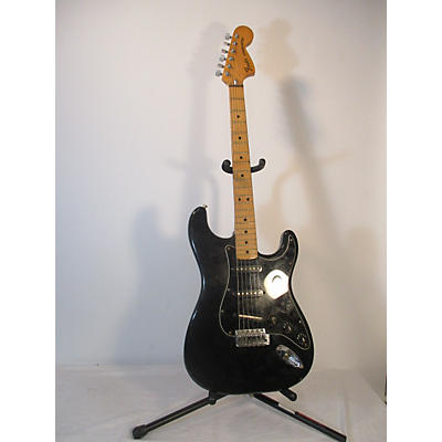 Fender Vintage 1979 Fender Stratocaster Black Solid Body Electric Guitar