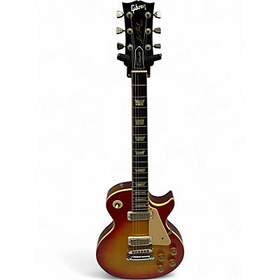 Vintage 1979 Gibson Les Paul Deluxe Cherry Sunburst Solid Body Electric Guitar