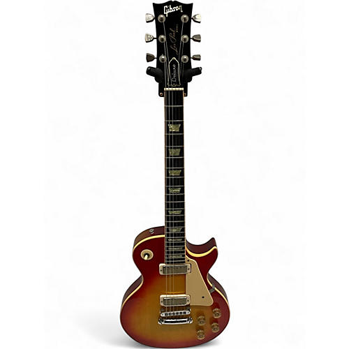 Vintage 1979 Gibson Les Paul Deluxe Cherry Sunburst Solid Body Electric Guitar Cherry Sunburst