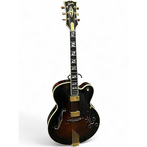 Vintage 1979 Gibson Super V CES Sunburst Hollow Body Electric Guitar Sunburst