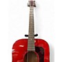 Vintage 1979 Guild D25 Cherry Acoustic Guitar Cherry