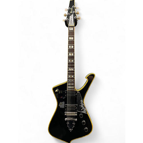 Ibanez Vintage 1979 Ibanez 1979 PS-10 Paul Stanley Iceman Black Solid Body Electric Guitar Black