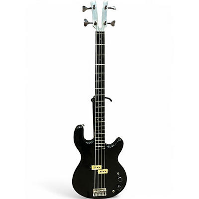 Vintage 1979 Kramer DMZ4001 Black Electric Bass Guitar
