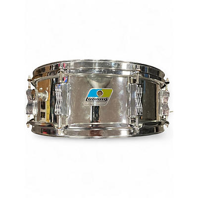 Vintage 1979 Ludwig 5X14 olive bage Chrome Drum