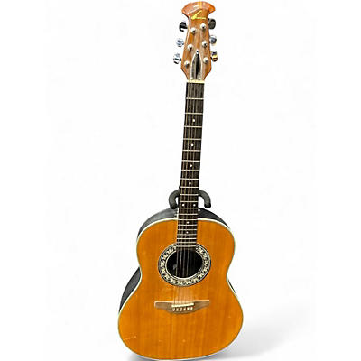 Vintage 1979 Ovation 1111-4 BALLADEER Natural Acoustic Guitar