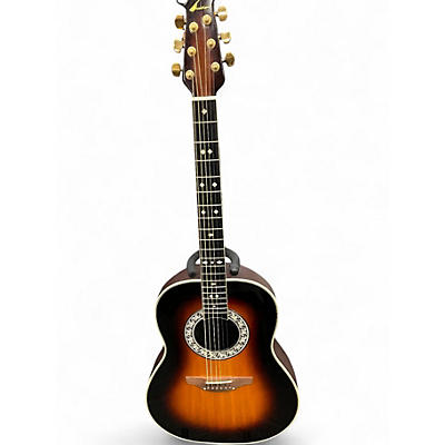 Vintage 1979 Ovation 1117  Natural Acoustic Guitar