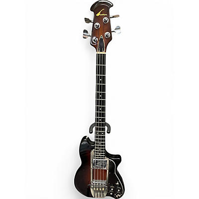 Vintage 1979 Ovation MAGNUM 1 BASS Sunburst Electric Bass Guitar