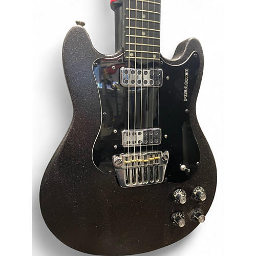 Vintage 1979 Ovation PREACHER SPARKLE BLACK Solid Body Electric Guitar SPARKLE BLACK