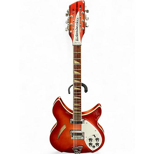 Vintage 1979 Rickenbacker 360/12 Fireglo Hollow Body Electric Guitar Fireglo