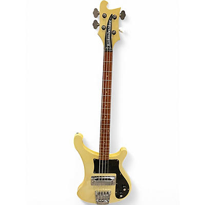 Vintage 1979 Rickenbacker 4000 white Electric Bass Guitar
