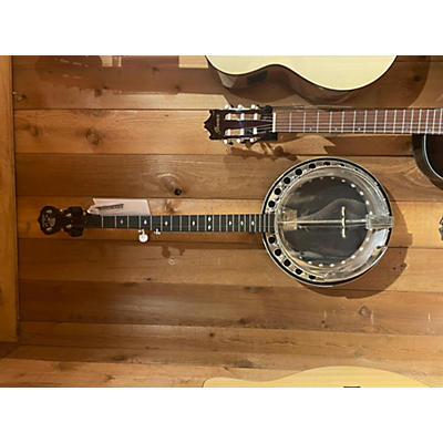 Deering Vintage 1980 Deering Deluxe 5-String Natural Banjo