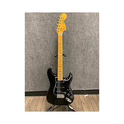 Fender Vintage 1980 Fender 1980 Fender Stratocaster Black OHSC Black Solid Body Electric Guitar