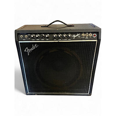 Vintage 1980 Fender 75 Tube Guitar Combo Amp