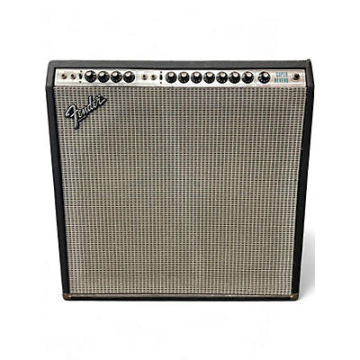 Vintage 1980 Fender Super Reverb 4x10 Tube Guitar Combo Amp