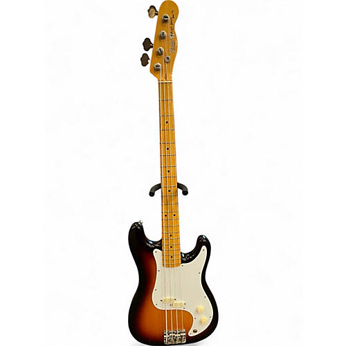 Vintage 1980 Fender bullet bass delux 2 Color Sunburst Electric Bass Guitar 2 Color Sunburst