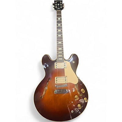 Vintage 1980 Gibson ES-335 CRR Sunburst Hollow Body Electric Guitar