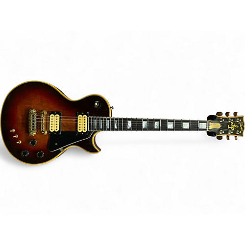 Vintage 1980 Gibson Les Paul Artist Sunburst Hollow Body Electric Guitar Sunburst