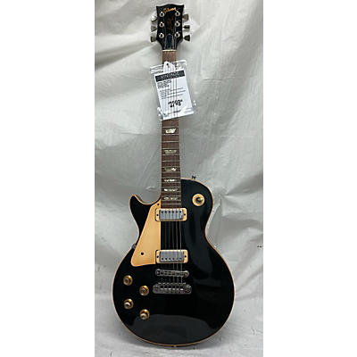 Gibson Vintage 1980 Gibson Les Paul Deluxe Left Handed Ebony Electric Guitar