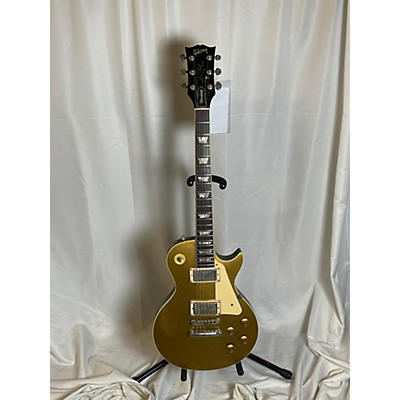 Gibson Vintage 1980 Gibson Les Paul Standard Gold Top Solid Body Electric Guitar