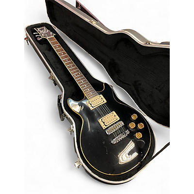 Vintage 1980 Ibanez AR-50 Black Solid Body Electric Guitar