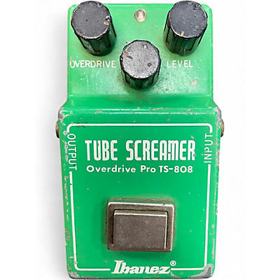 Vintage 1980 Ibanez ts808 tube screamer Effect Pedal