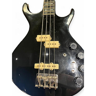 Vintage 1980 Kramer dmz5000 Black Electric Bass Guitar
