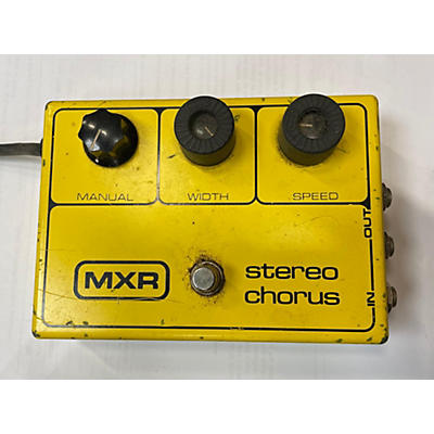 MXR Vintage 1980 MXR Stereo Chorus Effect Pedal