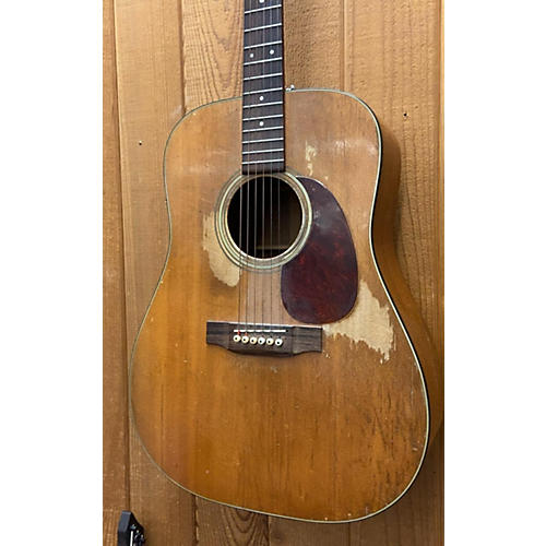 Martin Vintage 1980 Martin D-25 K Natural Acoustic Guitar Natural