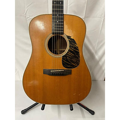 Martin Vintage 1980 Martin HD28 Natural Acoustic Guitar