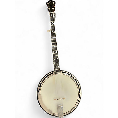 Vintage 1980 Ode 6505 Natural Banjo Natural