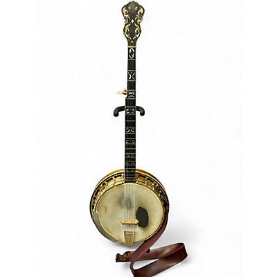 Vintage 1980 Ode VINTAGE  Natural Banjo