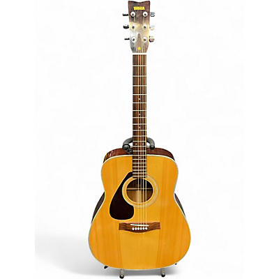 Vintage 1980 Yamaha FG-335 Natural Acoustic Guitar