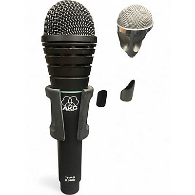 Vintage 1980s AKG TPS D3700 Dynamic Microphone
