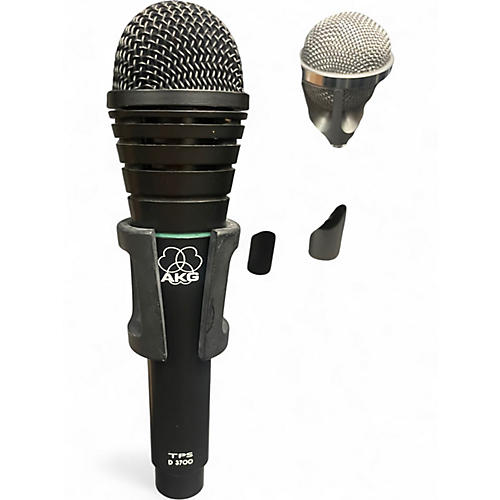 Vintage 1980s AKG TPS D3700 Dynamic Microphone
