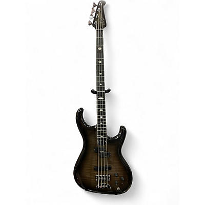 Vintage 1980s ALEMBIC Elan Grey Burst Electric Bass Guitar
