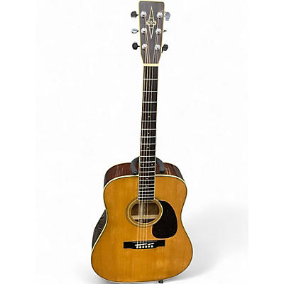 Vintage 1980s Alvarez Model 5016 Natural Acoustic Guitar
