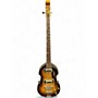 Vintage 1980s Aria H style Bass 2 Tone Sunburst Electric Bass Guitar 2 Tone Sunburst