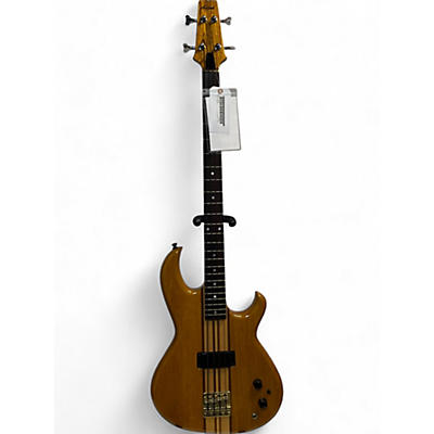 Aria Vintage 1980s Aria Pro II Bass Natural Electric Bass Guitar