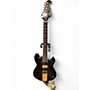 Vintage 1980s Aria TS-400 BLACK AND BROWN Solid Body Electric Guitar BLACK AND BROWN
