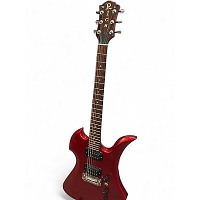 Vintage 1980s B.C. Rich Mockingbird red Solid Body Electric Guitar