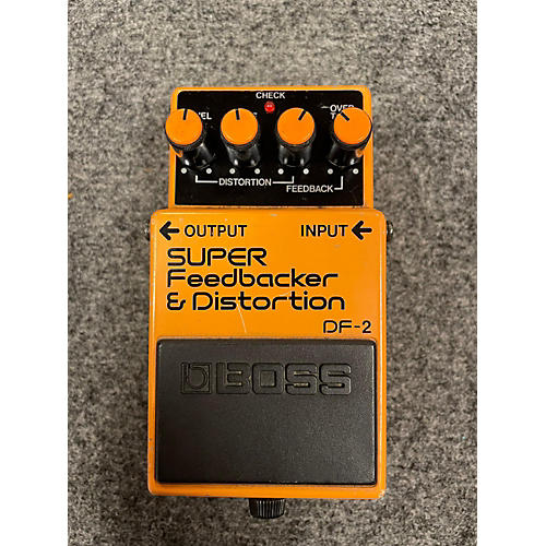 BOSS Vintage 1980s BOSS DF2 Super Feedbacker And Distortion Effect Pedal