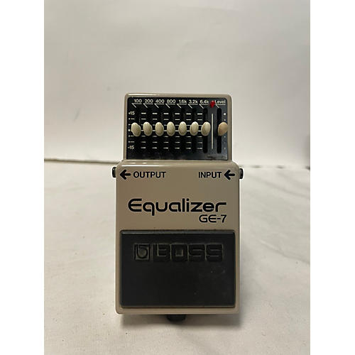 BOSS Vintage 1980s BOSS GE7 Equalizer Pedal