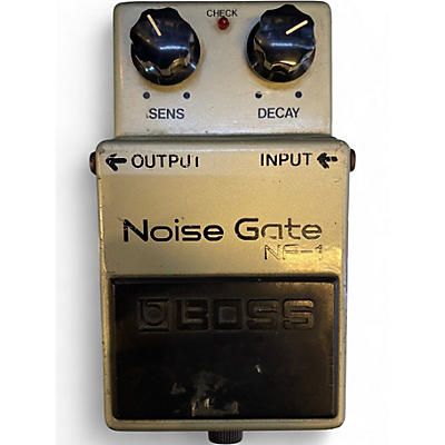 Vintage 1980s BOSS NF1 Noise Gate Effect Pedal