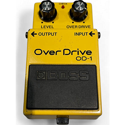 Vintage 1980s BOSS OD1 Overdrive Effect Pedal